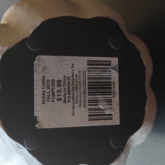 Hobby Lobby Fall Decor, Squash Accent - Picture 3 of 3